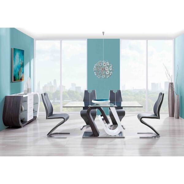 Global Furniture Usa Contemporary Brushed D4127Ndt + D4127Ndc - 2820