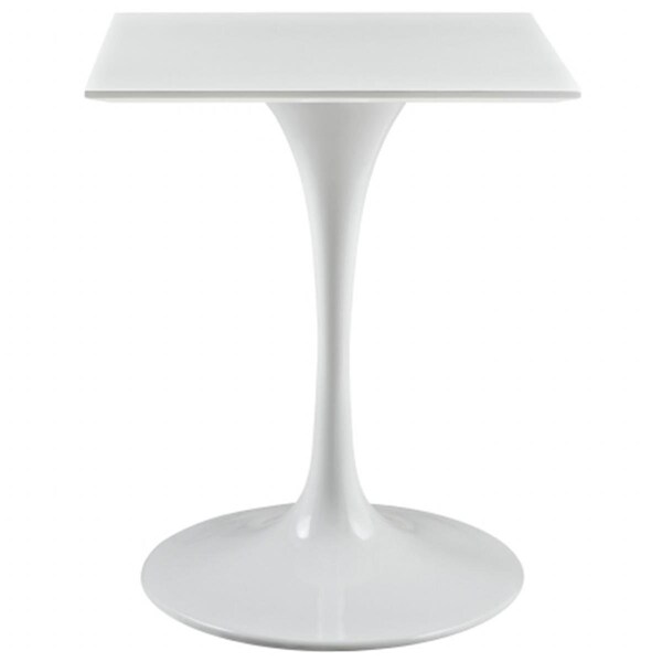 East End Imports Lippa 24 in. Wood Top Dining Table, White - EEI-1122-WHI