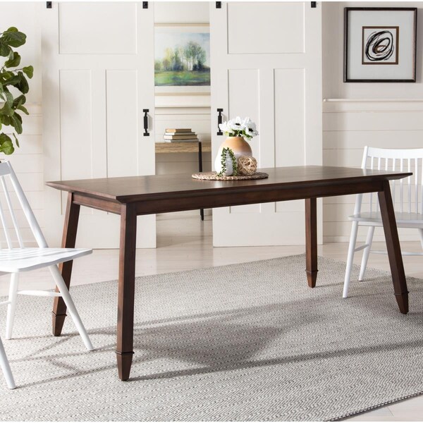 Safavieh Brayson Rectangle Dining Table, Walnut - 29.5 x 66.9 x 31.5 in. - DTB5000B