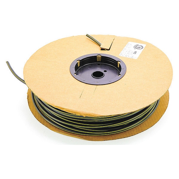 Chevron Plexco Tubing, 1/4", Yellow Stripe, 250 ft. - 1063771