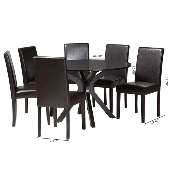 Baxton Studio 44.9" W X 30" L X 44.9" H - 229-8029-10894-ZORO