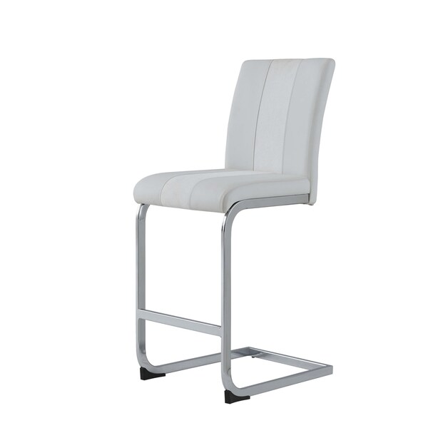 Global Furniture Usa Contemporary  D1628Bt-Square + D915Bs White - 3176