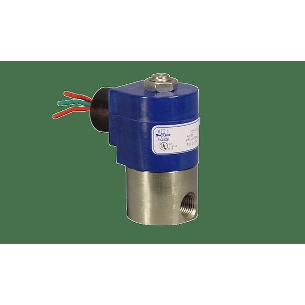 Gc Valves Solenoid Valve 1/4" Nc Ss 0/150N. 120V - S301GF02N3BD7