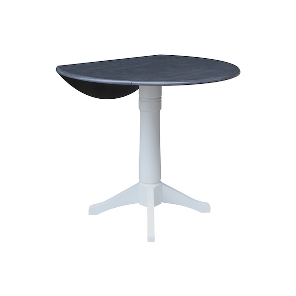 Whitewood Industries Extension Dining Tables, 45 in L, 38 in H, Parawood - K05-42DPT-27B-6B