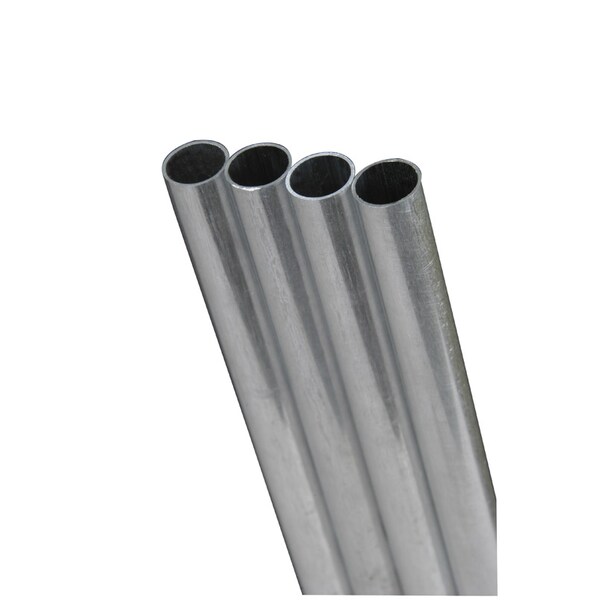 K&S Precision Metals K&S 1/16 in. D X 12 in. L Round Aluminum Tube, PK3 - 8100