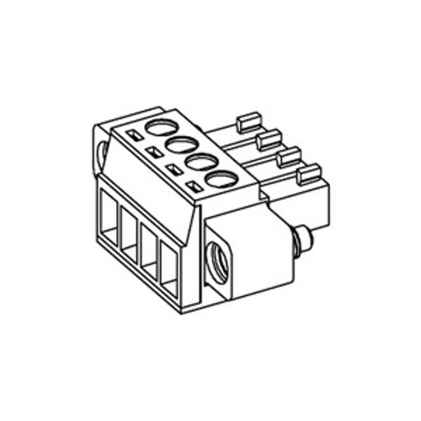 Molex Pluggable Terminal Blocks 3.5Mm Euro Plug Ra B Plug Ra Blk Me 8Ckt - 395040008