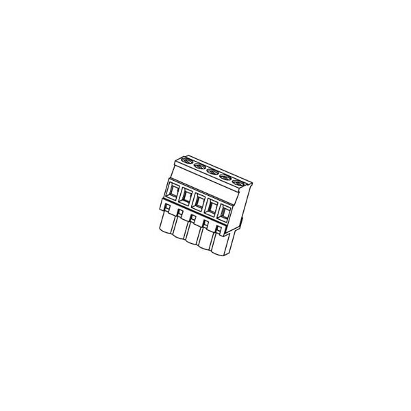 Molex 5.08Mm Euro Plug Vert Fwe Blk Au 12Ckt - 395333512