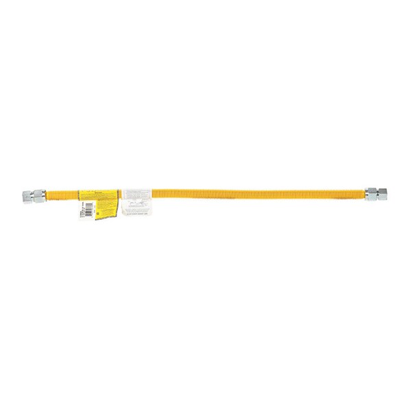 Magne Flo BrassCraft ProCoat 3/4 in. FIP X 3/4 in. D FIP 36 in. Stainless Steel Gas Connector - S126636