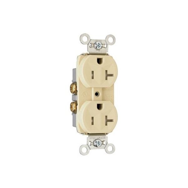 Pass & Seymour 20A IVY Tamp Receptacle - TR20ICC8