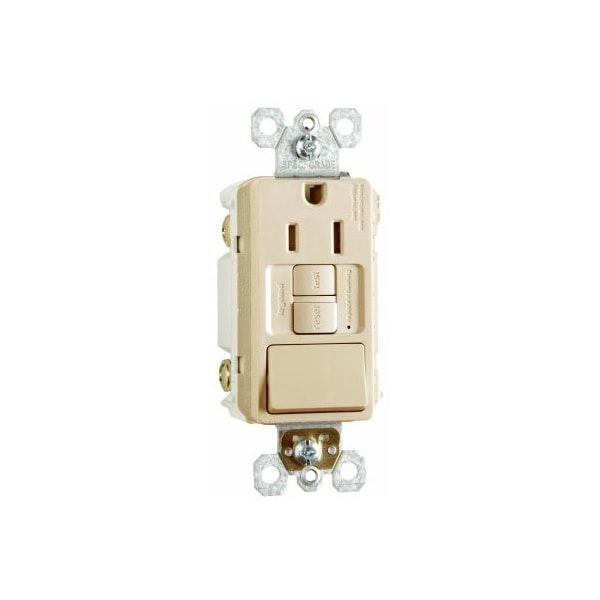 Pass & Seymour 15A IVY Swit Self GFCI - 1597SWTTRICCD4