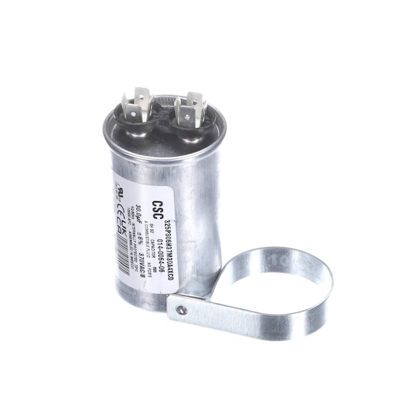 Heatcraft Run Capacitor with Strap, 30uF, 370VAC, 50/60HZ - 914-0037-10