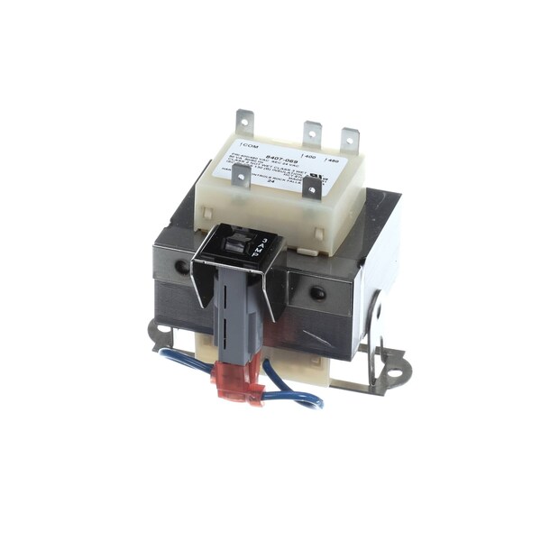 Bard Transformer with 3 Amp Breaker, 400/480V to 24VAC, 50/60HZ, 50VA - 8407-069BX