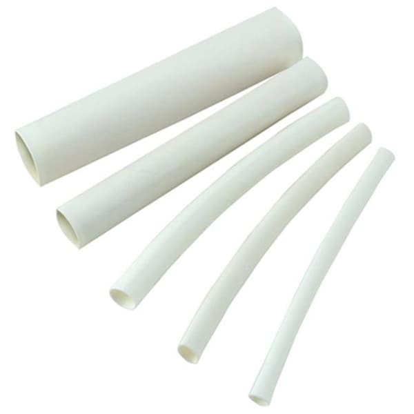 Gardner Bender Gardner Bender HST-500W 0.5-0.25 in. White Heat Tubing - Pack Of 5 - 161624