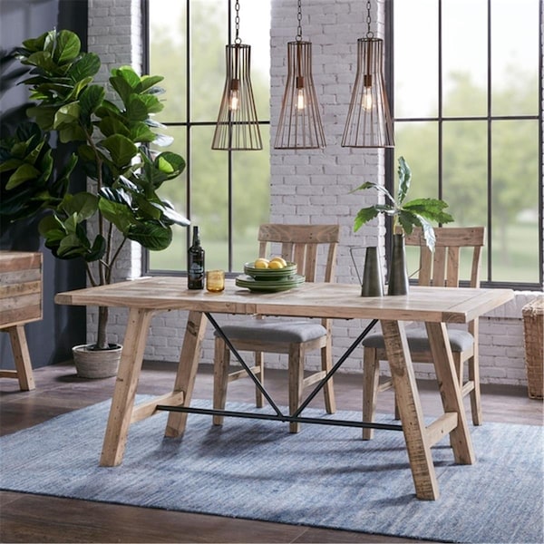 Ink Plus Ivy Kids Sonoma Natural Dining Table - Natural - II121-0311