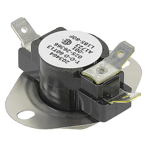 York Switch, 105 deg. to 185 deg. F, Auto Reset - S1-025-26366-001