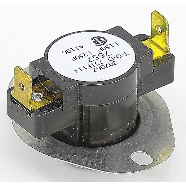 York Switch, 100 deg-250 deg.F, Auto, 2 Pin Disc - S1-025-26339-001