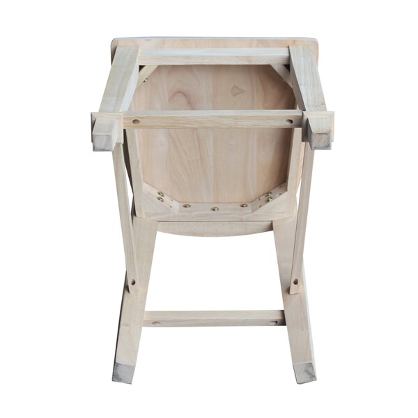 Whitewood Industries Rectangular Fixed Top Tables, 72 in W, 36 in L, 16 in H, Parawood, Unfinished/Black - K-1672-36-S292-4