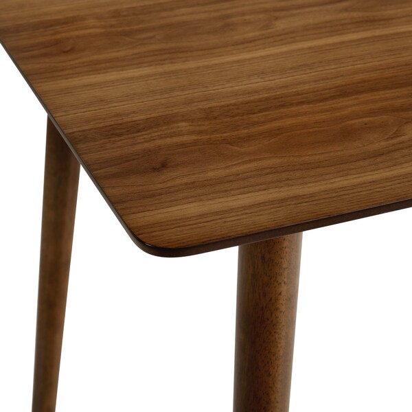 Armen Living Westmont and Renzo Blue and Walnut 5 Piece Dining Set - SETWEDI5REWABLU