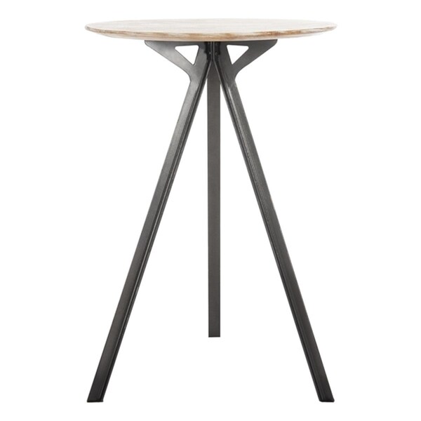 Safavieh Axel Tripod Pub Table - Grey Wash & Black - 42 x 27.5 x 27.5 in. - DTB3700A