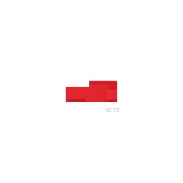 Te Connectivity 03P CMNL PLUG HSG F/H RED - 1-480303-2