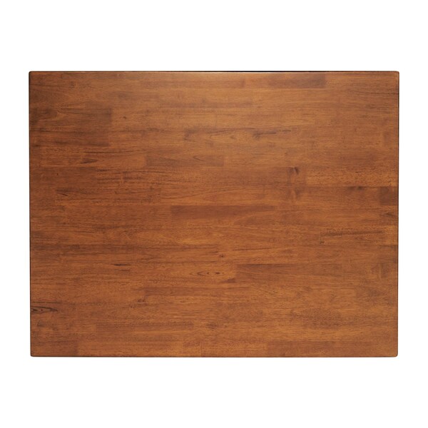 Flash Furniture Rectangle 36.25 in W, 47 in L, Rubberwood (Parawood) - KER-T-799-WAL-47-GG