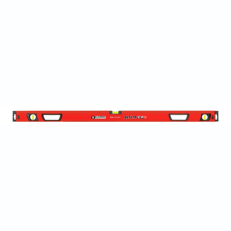 Kapro 96 in. Vulcan Magnetic Box Level with Magnified Vials and Plumb Site - 995-41X-96M