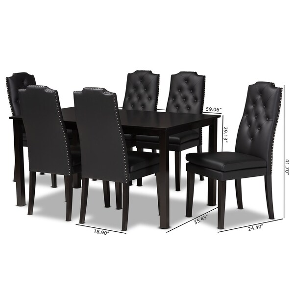 Baxton Studio 59.06 W X 35.43 L X 29.13 H - 191-6599-10519-ZORO