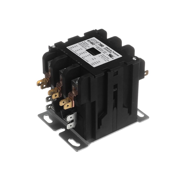 Heatcraft Contactor, 3 Pole, 240V, 50A, 600VAC, 50/60Hz - 61462