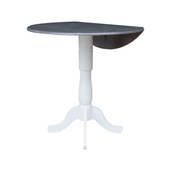 Whitewood Industries Extension Dining Tables, 45 in L, 38 in H, Parawood - K05-42DPT-6B-2