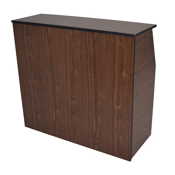 Atlas Commercial Products Walnut Portable Folding Bar - FB26WN