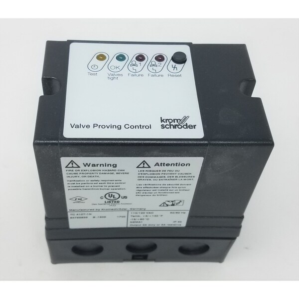Honeywell Kromschroder TC 410T-1N Valve leak checking - KS84765835