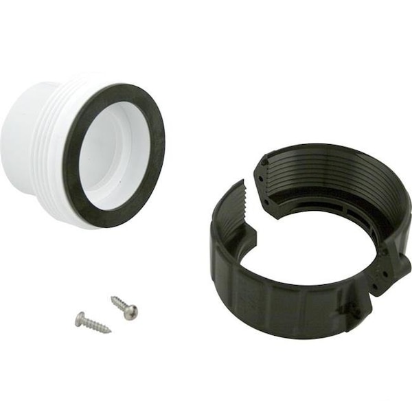 Magic Plastics Magic Plastics 0611-20 2 in. Slip x 2 in. MBT Heater Half Union with Split Nut & O-Ring - 0611-20