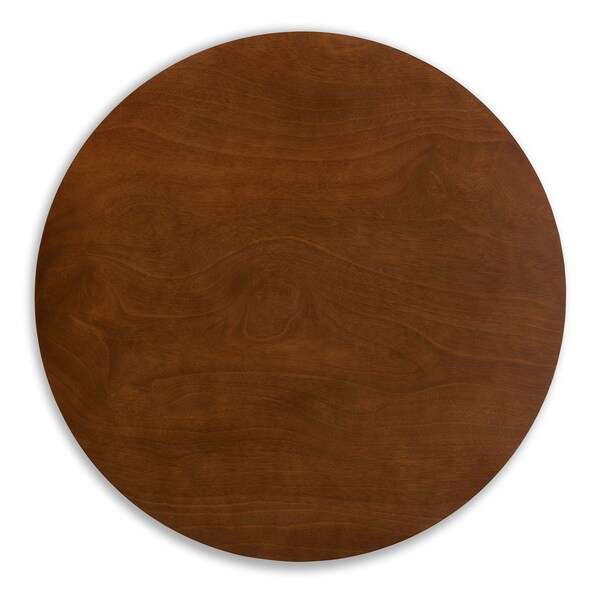 Baxton Studio Eiko Light Beige Upholstered and Walnut Wood 5-Piece Dining Set - 168-10815-10808