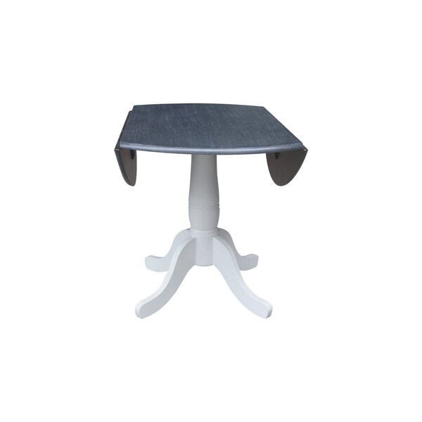 Whitewood Industries Extension Dining Tables, 45 in L, 38 in H, Parawood - K05-42DPT