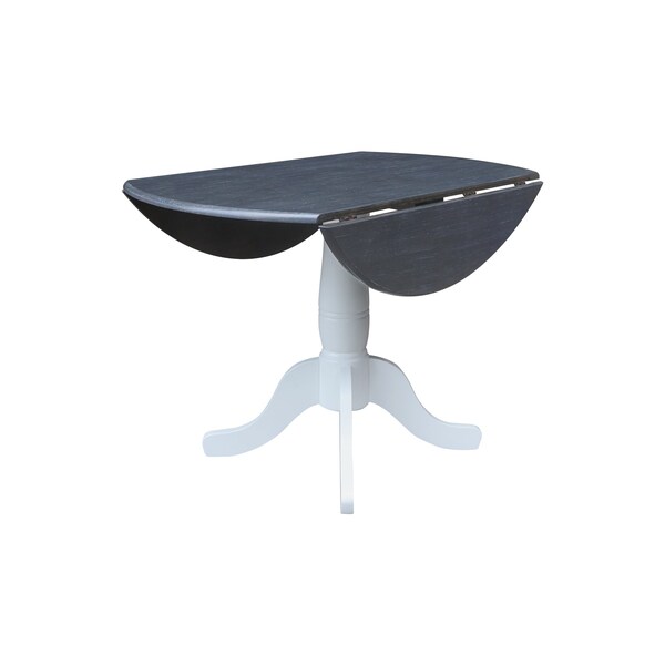 Whitewood Industries Extension Dining Tables, 45 in L, 38 in H, Parawood - K05-42DPT