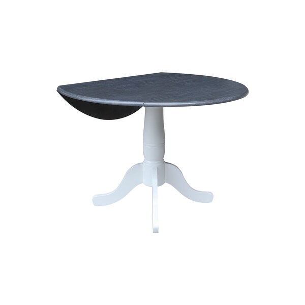 Whitewood Industries Extension Dining Tables, 45 in L, 38 in H, Parawood - K05-42DPT