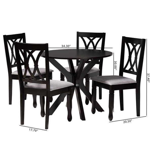 Baxton Studio 34.3" W X 30" L X 34.3" H - 226-9404-10892-ZORO