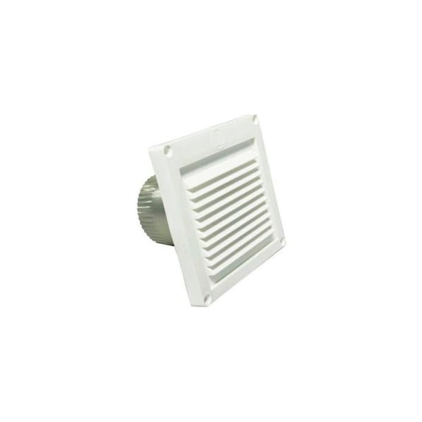 Applied Applications International Speedi-Products Micro Louver Eave Vent EX-EVML 04 White 4" - EX-EVML 04