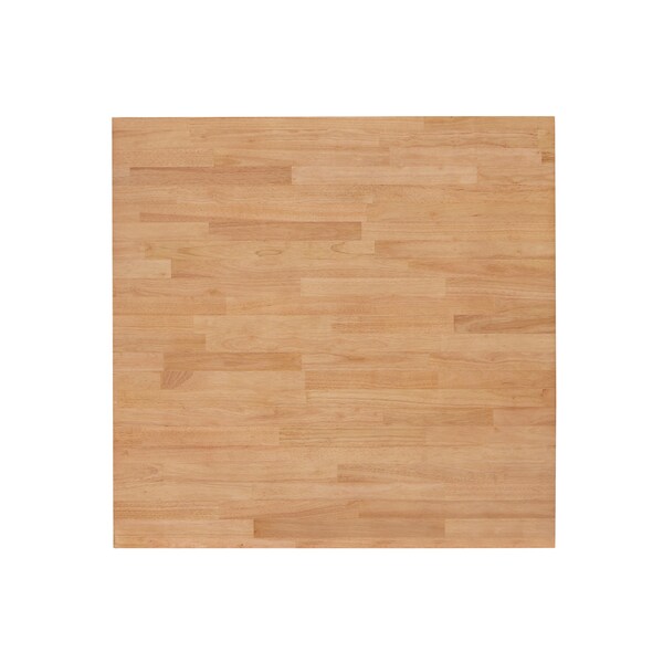 International Concepts Square Solid Wood Top Table, Cinnamon/Espresso, 36 in W, 36 in L, 30 in H, Wood, Cinnamon/Espresso - K58-3636-30S