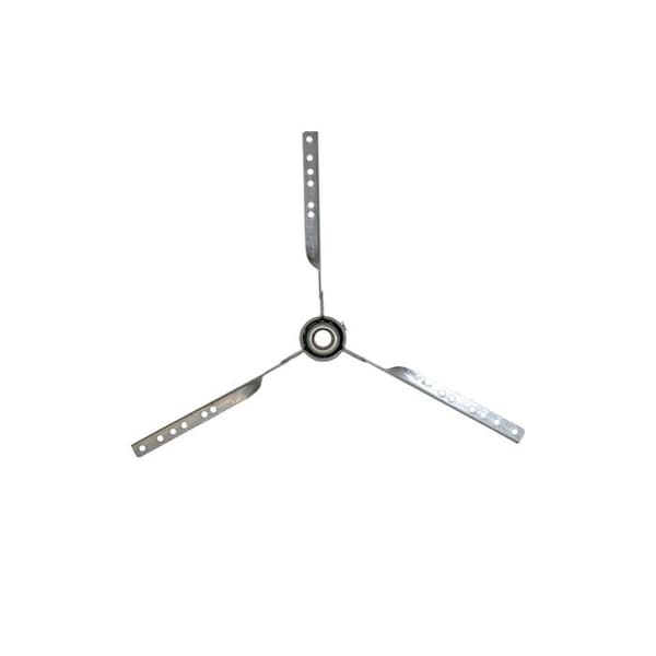 Triangle Mfg Spider Blower Bearing Bracket w/Rubber Mounted Bearing w/bushing, shaft size: 3/4in - TA5871