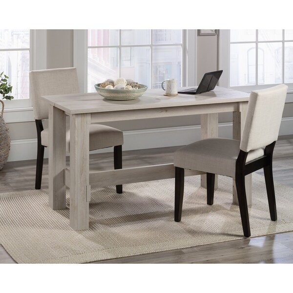 Sauder Dining Table, 55.12 in W, 25.59 in L, 30.12 in H, Engineered wood - 432076