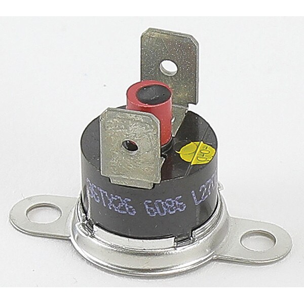 York Switch, SPST, 270 deg. F, Manual, Roll-Out - S1-025-27747-013