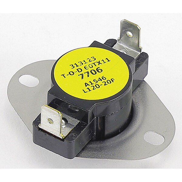 York Auto Switch, 120 deg./100 deg. F, SPST - S1-025-26392-704