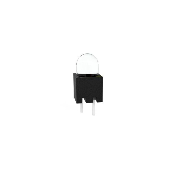 Led de un solo color Dialight, verde, claro de agua, T-1 3/4, 5mm - 550-5604F