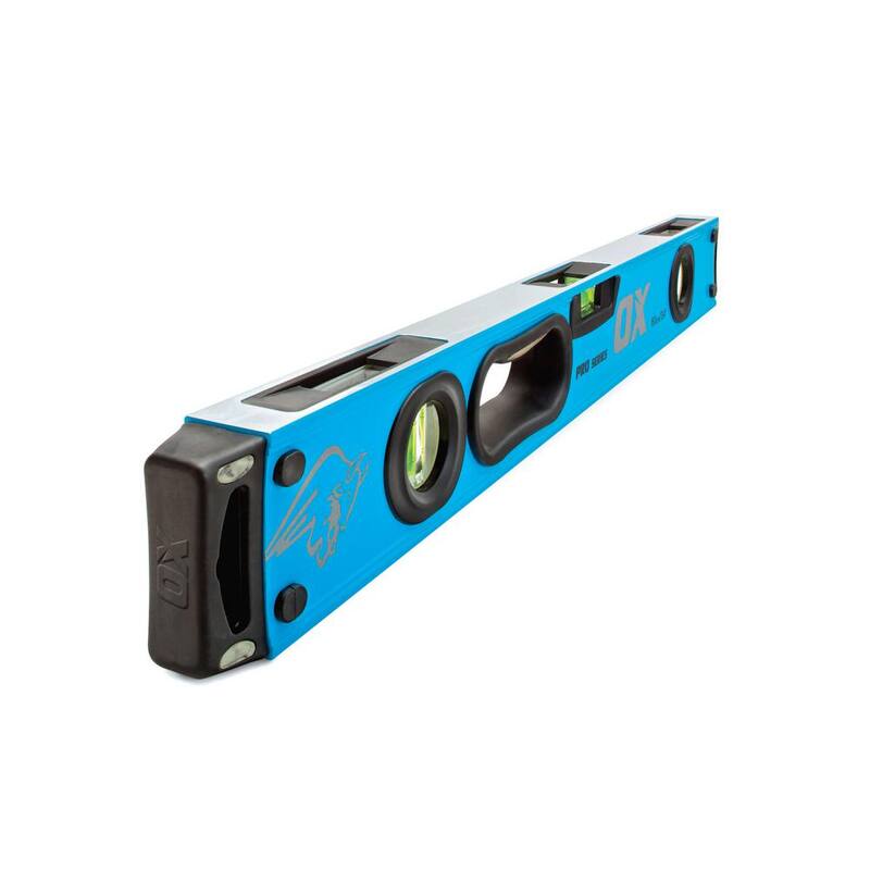 OX TOOLS Pro Box Spirit Level - Non Magnetic : 24" / 600mm - OX-P024406