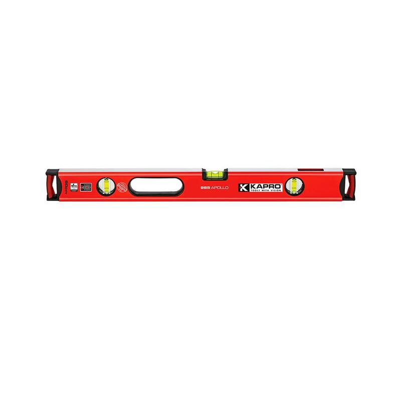 Kapro 24 in. Professional Aluminum Box Level with Magnified Vial and Plumb Site - 985-41X-24