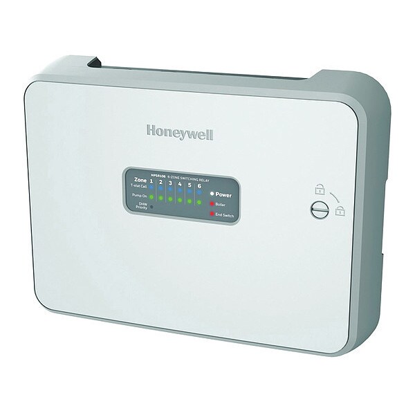 Honeywell Home SIX ZONE, 120V PUMP ZONING PANEL - HPSR106