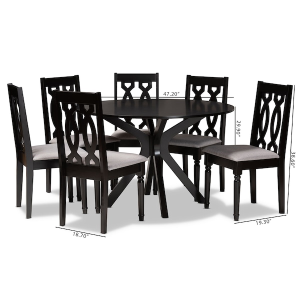 Baxton Studio 47.2 W X 47.2 L X 29.9 H - 189-10540-10894-ZORO