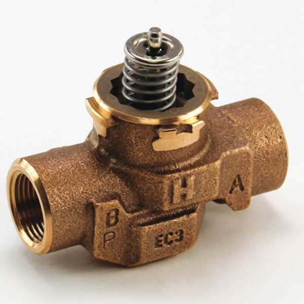 Honeywell Zone Valve, 3/4", 2 Way, 4.7 CV, Line ar - VCZAL1100