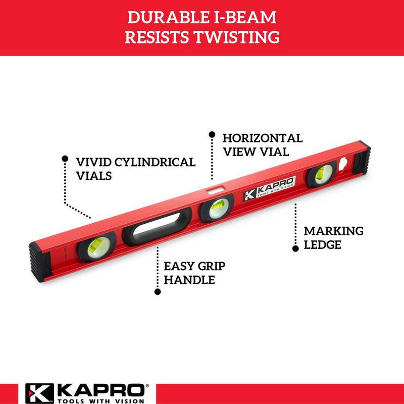 Kapro 175 MaxPro 24 in. I-Beam Level - 175-82-24